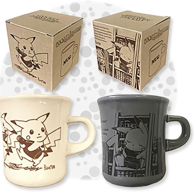 Pokemon Sepia Graffiti Pikachu Mug Cup Pre Order Hobbies Toys Toys Games On Carousell