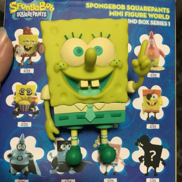 SpongeBob Mini Figure World Blind Box Series 01 - Box of 25