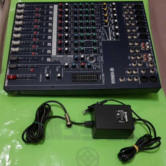Audio Mixer Yamaha Mg124cx Music Media On Carousell