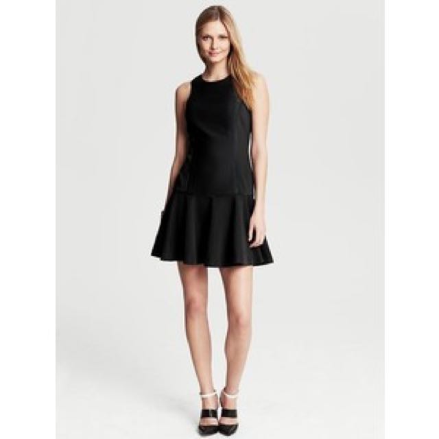banana republic drop waist dress