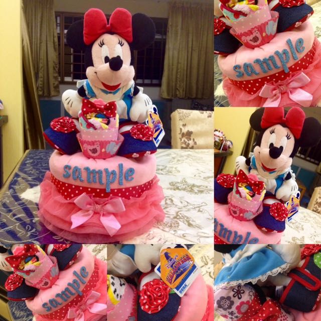 Alice in wonderland diaper cake clearance