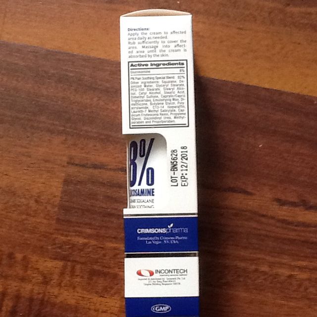 Glucosamine Transdermal Cream, Health & Nutrition, Health Supplements