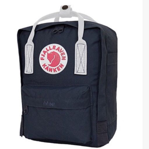 Navy blue and white kanken outlet