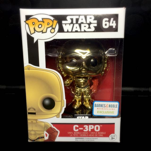 Metallic C 3po Barnes Noble Exclusive Star Wars Episode Vii