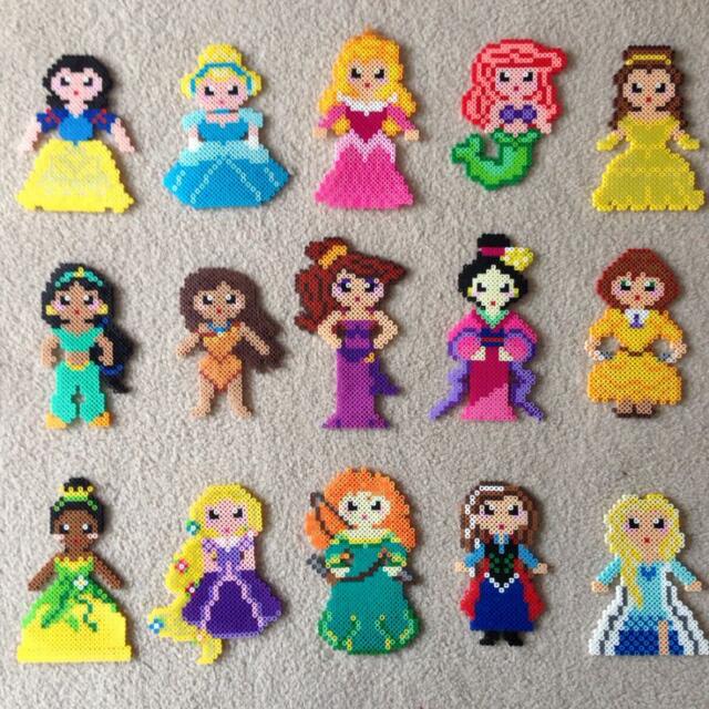Perler Beads Disney Princess - $5, Hobbies & Toys, Stationery & Craft ...