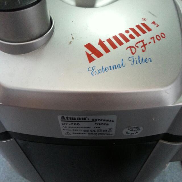 Atman DF-700 External Filter, Pet Supplies, Homes & Other Pet ...
