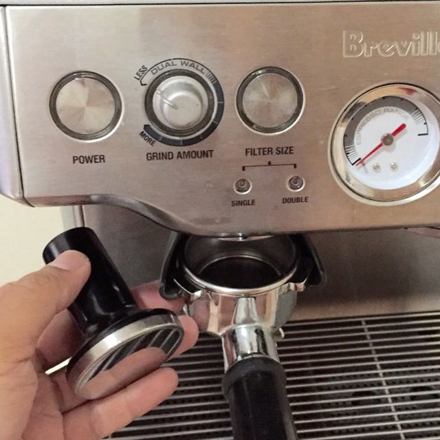Breville BES860XL Barista Express Espresso Machine *Silver* EXCELLENT  Condition 602927363420