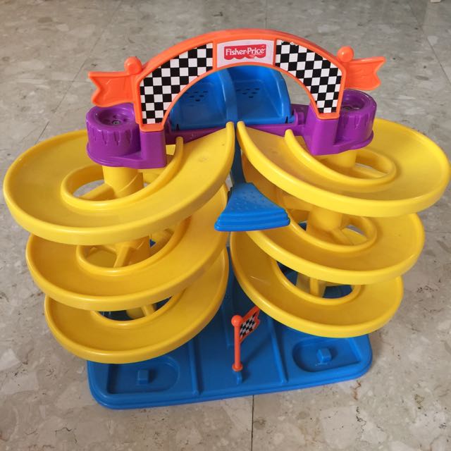 Fisher price spiral speedway replacement cars hot sale