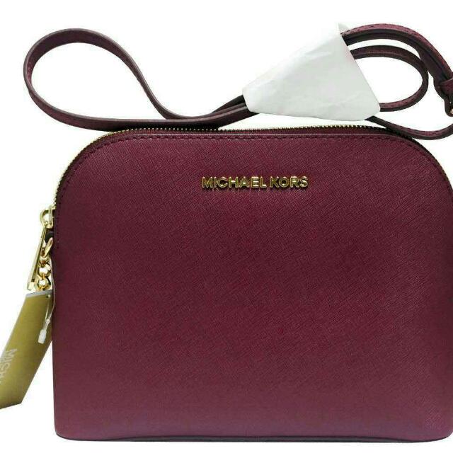 cindy large saffiano leather crossbody