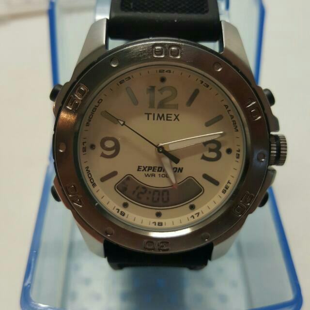 timex expedition wr100m
