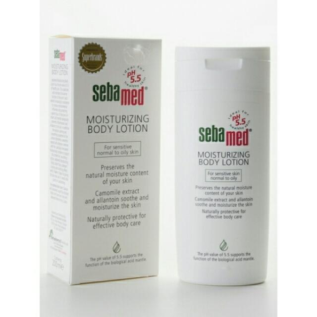 sebamed moisturizing body lotion 200ml