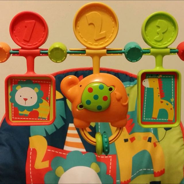 FisherPrice Infant To Toddler Rocker, Dark Safari, Babies & Kids, Infant Playtime on Carousell