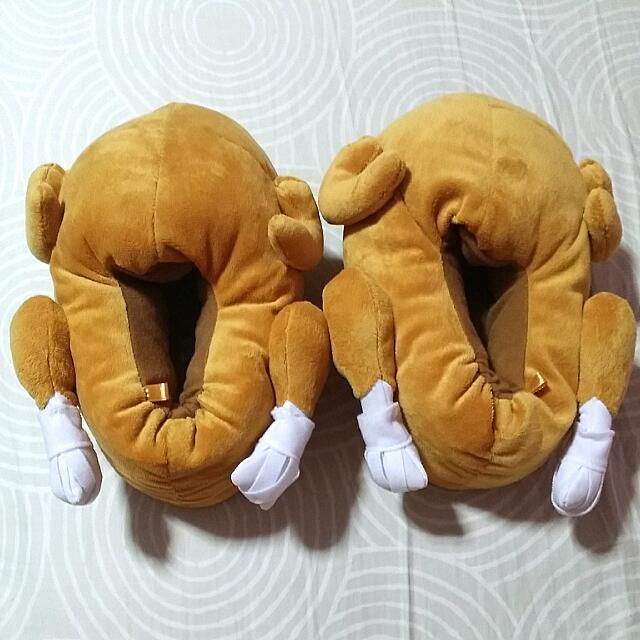 George Chicken Bedroom Slippers 