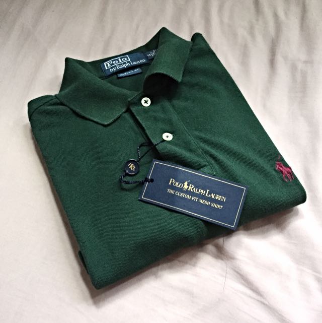 Polo Ralph Lauren, Forest Green, (S) Custom Fit, Men's Fashion, Tops &  Sets, Tshirts & Polo Shirts on Carousell
