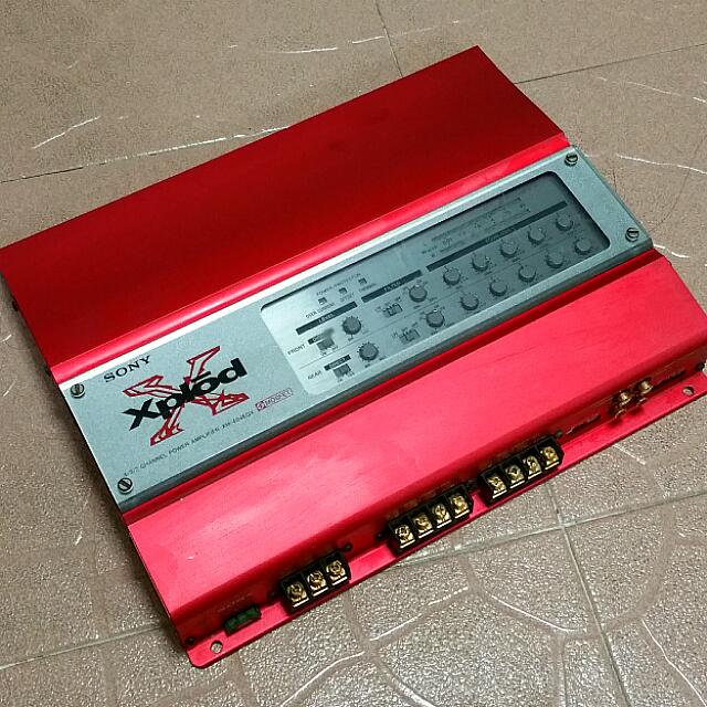 Sony Xplod Mosfet Amplifier, Computers & Tech, Parts & Accessories
