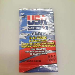 USA BASKETBALL SPECIAL FLEER ISSUE