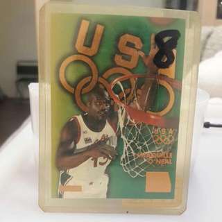 SHAQUILLE O'NEAL 1996 SKYBOX USA BASKETBALL BRONZE PARALLEL PSA 10 ☆ RARE