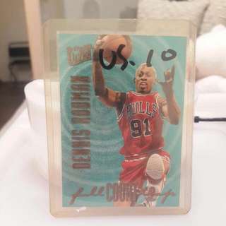1996-97 ULTRA FULL COURT TRAP # 5 DENNIS RODMAN CHICAGO BULLS NMMT