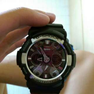 Gshock Ga-200亮眼銀