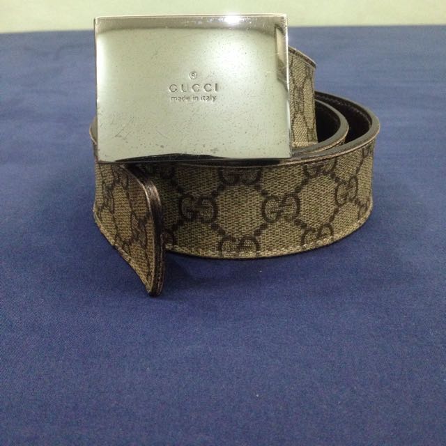 Authentic Used Gucci Men&#39;s Belt, Luxury on Carousell