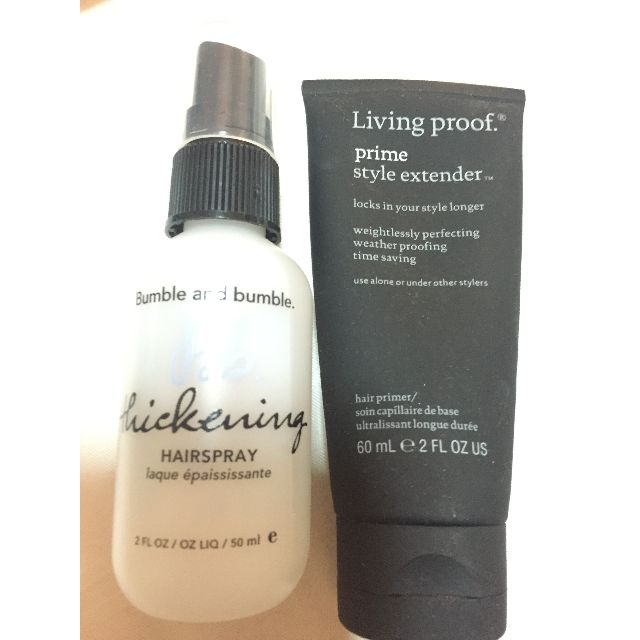 Bumble And Bumble Thickening Hairspray Living Proof Prime Style Extender