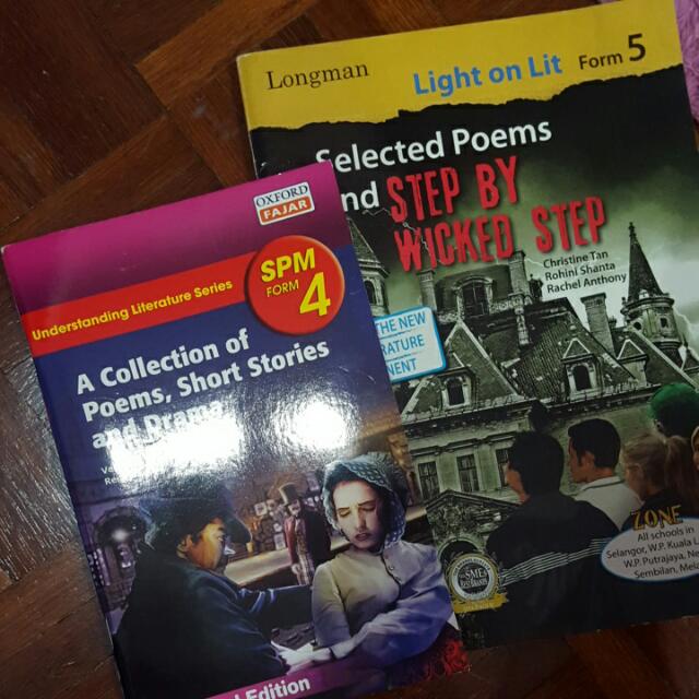 Form 4 And Form 5 English Novels Books Stationery On Carousell