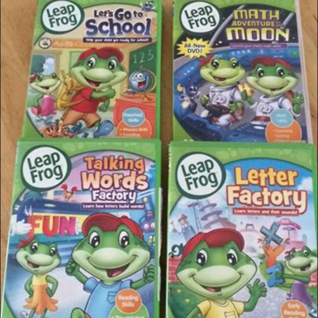 Leap Frog DVDs, Hobbies & Toys, Toys & Games on Carousell