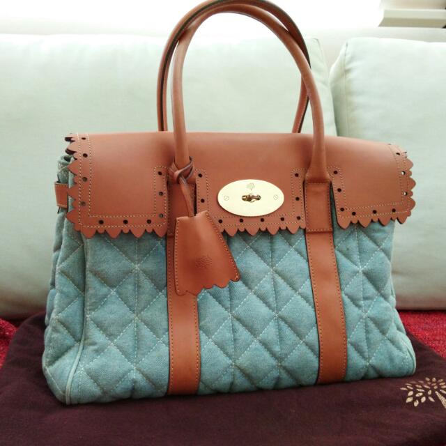 Mulberry cheap denim bag