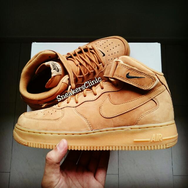 air force 1 mid wheat