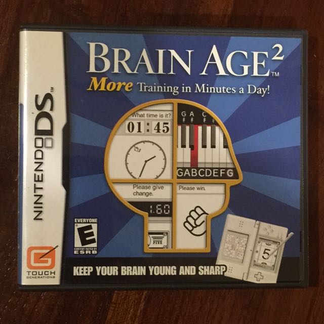 nintendo ds brain age 2