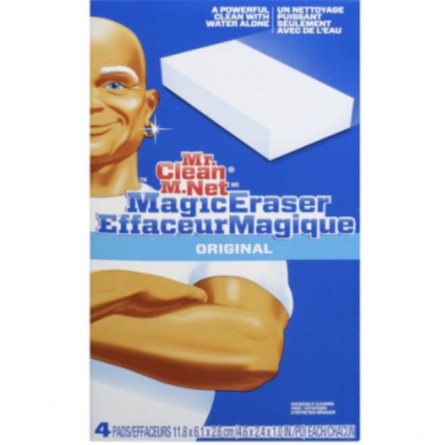 Mr. Clean Magic Eraser for Louis Vuitton Vachetta Leather Cleaner