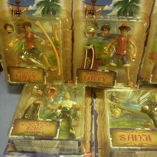 Set Of 7 Bandai One Piece Onepiece 03 Figures Very Rare Hobbies Toys Toys Games On Carousell