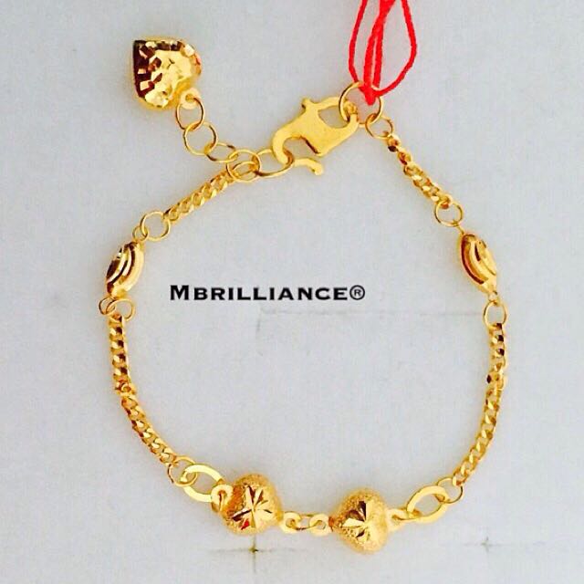 Masjaya Goldsmith - NEW ✨ 22K (916) Gold Charm Bracelet Weight: ±6.67g  #masjayagoldsmith #mgold916 #mjbracelet916 | Facebook