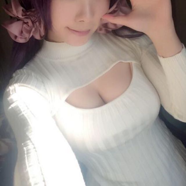 Japanese discount keyhole sweater