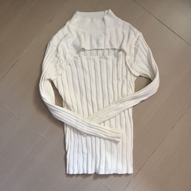 Japanese discount keyhole sweater