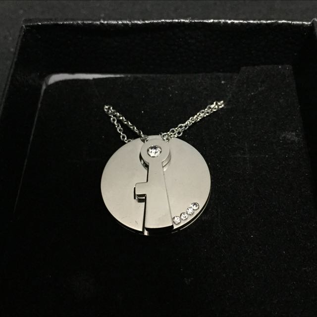 Hi school love on necklace sale