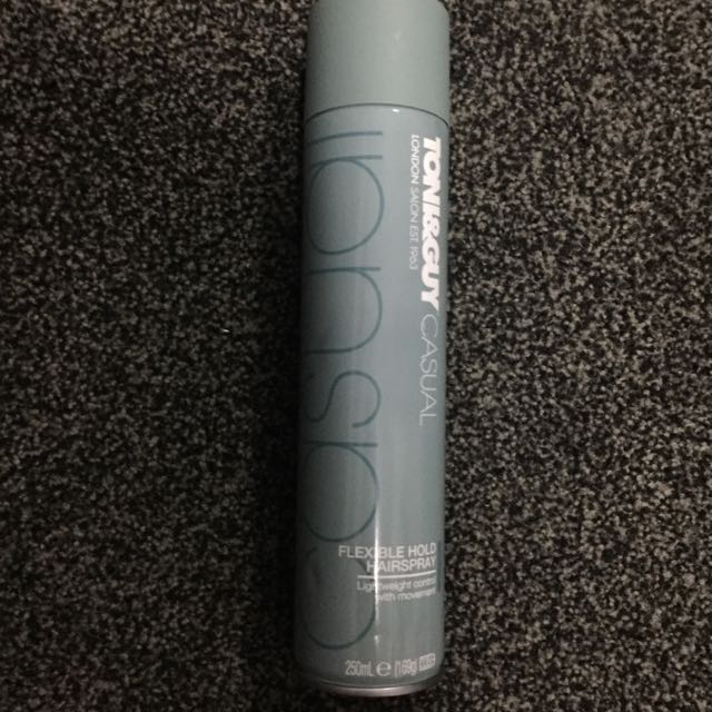 Toni Guy Casual Flexible Hold Hairspray Health Beauty On