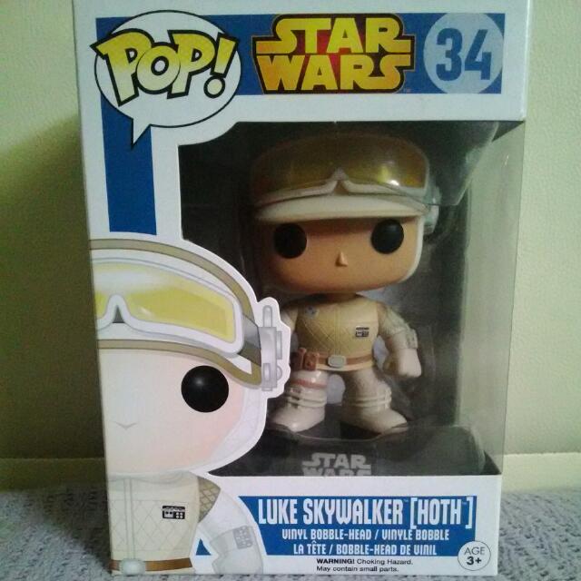 luke skywalker hoth funko pop