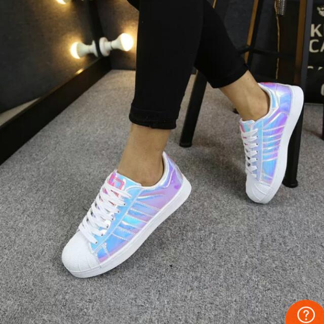 adidas all star holographic