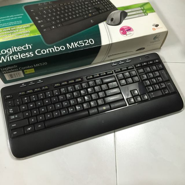 Logitech Wireless Keyboard K520 MK520, Computers & Tech, Parts