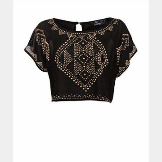 new look sheer top