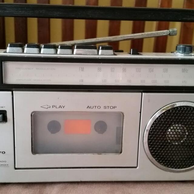 Sanyo Radio Cassette Player