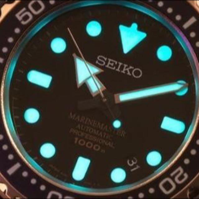 SEIKO Prospex SBDX014G Marine Master Rose Gold Mobile Phones Gadgets Wearables Smart Watches on Carousell