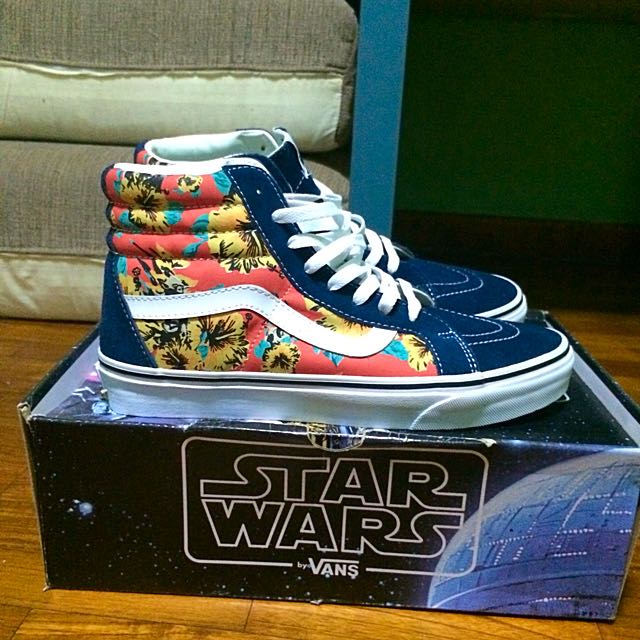 star wars floral vans