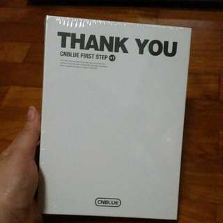 CNBLUE First Step Thank You CD And Photobook