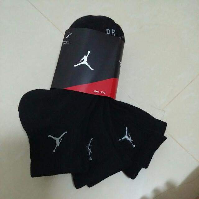 jordan black socks
