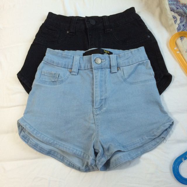factorie high waisted shorts