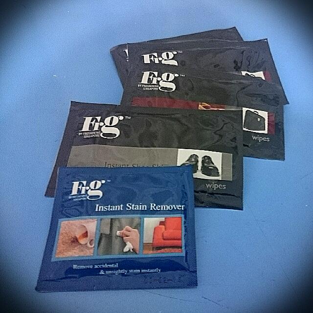Frg Leather Polish Wipes, Instant Shoe Shine Wipes & Instant Stain