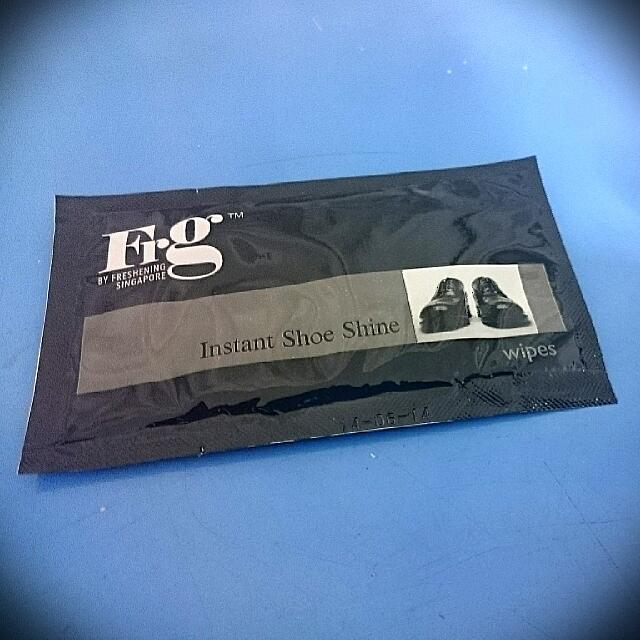 Frg Leather Polish Wipes, Instant Shoe Shine Wipes & Instant Stain