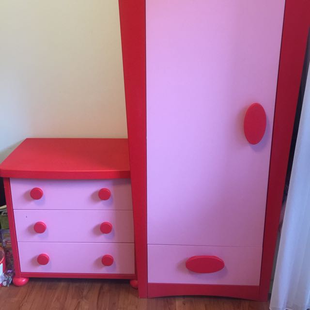 girls dresser set